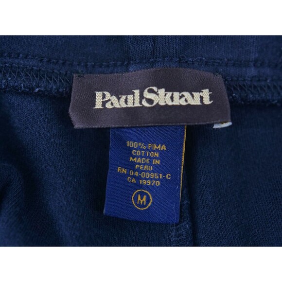 Paul stuart Sweatpants medium Blue Pima cotton - Picture 8 of 8